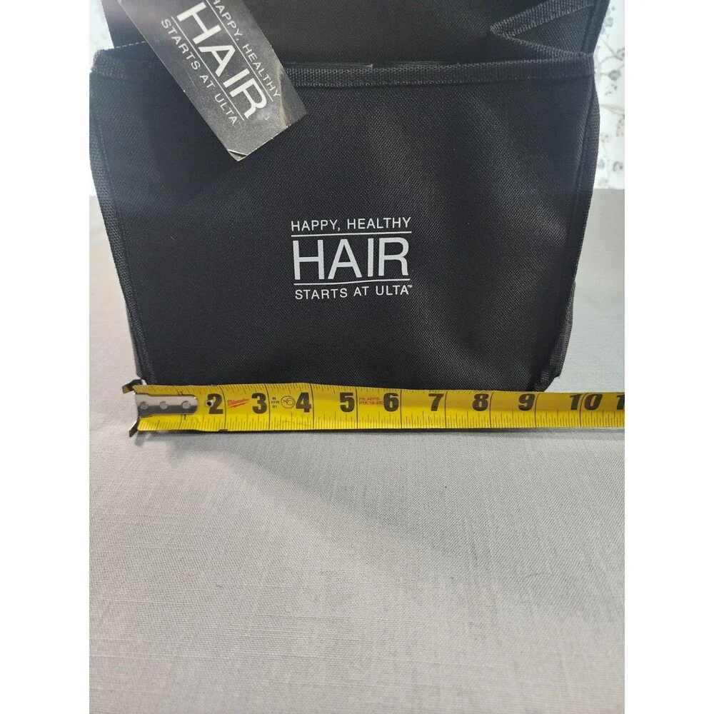 Ulta Happy Healthy Hair Appliance Caddy Organizer Tote Bag Black...
